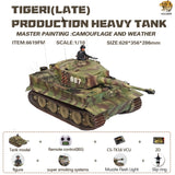 Hooben 1/10 Tiger I Late Production Michael Wittmann Heavy Tank WWII RC TANK RTR No.6619