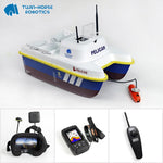 THOR ROBOTICS "PELICAN" Remote Control Fishing Bait Boat With Cameras And Sonar, 4 Hoppers USV