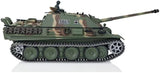 Henglong 1/16 7.0 Upgraded Jadpanther RTR Rc Tank Model 3869 Metal Tracks Drive Wheels Steel Gearbox Ir Battle Airsoft Smoke