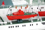Arkmodel 1/100 XiangYangHong 10 Ocean Scientific Research Ship Model RTR/KIT No. 7526