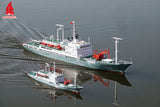 Arkmodel 1/100 XiangYangHong 10 Ocean Scientific Research Ship Model RTR/KIT No. 7526