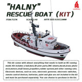 Arkmodel 1/48 Polish Halny Rescue Boat SAR Vessel KIT 7537K