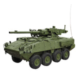 Hooben 1/16 M1128 Active Service Tank American Light RC Tank RTR Green Version