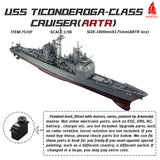 Arkmodel 1/96 USS Ticonderoga Class Bunker Hill CRUISER United States Navy DDG CG-52 Ship Model No.7515