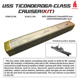 Arkmodel 1/96 USS Ticonderoga Class Bunker Hill CRUISER United States Navy DDG CG-52 Ship Model No.7515