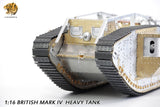 Hooben 1/16 WWI British Mark IV (Male) Heavy RC Metal Tank Kit No. 6676