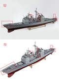 Arkmodel 1/96 USS Ticonderoga Class Bunker Hill CRUISER United States Navy DDG CG-52 Ship Model No.7515