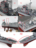 Arkmodel 1/96 USS Ticonderoga Class Bunker Hill CRUISER United States Navy DDG CG-52 Ship Model No.7515