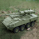Hooben 1/16 M1128 Active Service Tank American Light RC Tank RTR Green Version