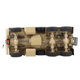 1/12 US 6*6 Explosion Proof Truck MRAP 2.4G RC Alloy Car RTR HG-P602 Yellow