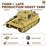 Hooben 1/10 Tiger I Late Production Michael Wittmann Heavy Tank WWII RC TANK RTR No.6619