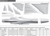 JAS-39 Gripen "Eagle Lion" 80mm Tunnel Model Aircraft Freewing Model