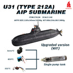 Arkmodel 1/48 Germany U31 212A TYPE Aip Submarine Kit No.7615K