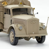 Hooben 1/10 Opel Blitz WWII German 3T Medium-Duty Truck RC Model RTR No. T6809R