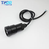 Deep water lighting lamp dedicated to underwater robots High power lighting LED lamp Diving flashlight dedicated to ROV