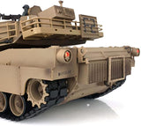 Henglong 1/16 Tk7.0 Remote Control Tank M1A2 Abrams 3918 RTR Rc Model Plastic Tracks