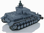 2.4G Henglong 1/16 Scale Plastic German Panzer Iv F2 RTR Rc Tank Model 3859