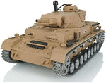 Pro Ver Henglong 1/16 7.0 Panzer Iv F RTR Rc Tank 3858 Metal Tracks Wheels