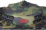 Pro Edition Henglong 1/16 Tk7.0 King Tiger 2 Rc Tank Metal Tracks Wheels Motor Barrel Retractable Bb Airsoft 360 Turret