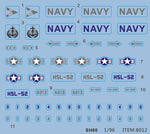 1/96 SH-60 Seahawk US Navy Helicopter KIT for Ticonderoga/Arleigh Burke