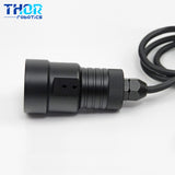 Deep water lighting lamp dedicated to underwater robots High power lighting LED lamp Diving flashlight dedicated to ROV