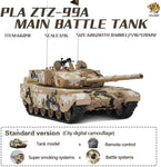 90%-100% New: Hooben 1/16 Chinese Developed TYPE ZTZ99A PLA THIRD GENERATION Main Battle RC Tank RTR YELLOW No.6609 In stock in Japan