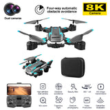 S6 cross-border drone high-definition aerial photography dual-camera four-axis aircraft three-sided obstacle avoidance remote control aircraft