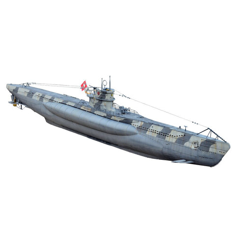 90%-100% NEW: Slightly defective Arkmodel 1/48 German U-Boat Type VIIC RC Submarine Kit 7602K IN STOCK IN Germany