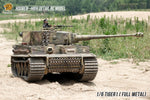 Hooben 1/6 Tiger I Mid-Production RC Heavy Tank(Full Metal)
