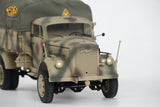 Hooben 1/16 Opel Blitz WWII German 3T Medium-Duty Truck RC Model RTR No. S6809R