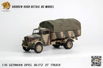 Hooben 1/16 Opel Blitz WWII German 3T Medium-Duty Truck RC Model RTR No. S6809R