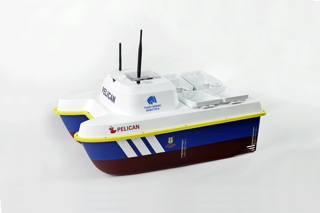 THOR ROBOTICS PELICAN Remote Control Fishing Bait Boat With