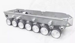 Metal Chassis for Tamiya 1/16 Leopard 2A6 RC Tank,not include the gearbox and Bearings