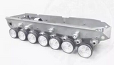 Metal Chassis for Tamiya 1/16 Leopard 2A6 RC Tank,not include the gearbox and Bearings