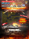 HOOBEN 1/16 FULL METAL Merkava 4M Israel Main Battle Tank RC RTR Military Army Tanks Model FPV Version 6617