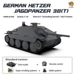 Hooben 1/10 RC TANK German Hetzer Jagdpanzer Girls and Panzer Jg.Pz. 38(t) RTR No.6755