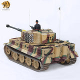 Hooben 1/10 Tiger I Late Production Michael Wittmann Heavy Tank WWII RC TANK RTR No.6619