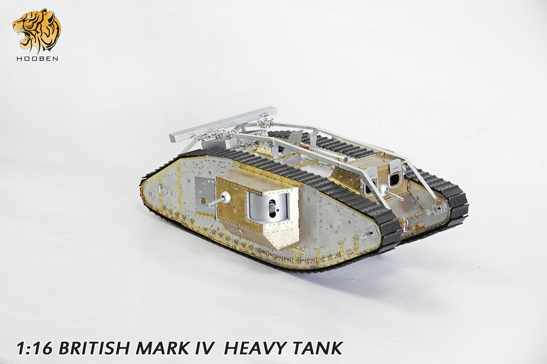 Hooben 1/16 WWI British Mark IV (Male) Heavy RC Metal Tank