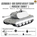 Hooben 1/16 GERMAN SUPER HEAVY TANK PANZERKAMPFWAGEN E-100 WWII RC METAL TANK RTR No.6606