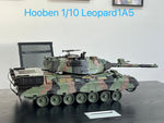 Hooben 1/10 Leopard 1A5 Main Battle Tank RC Tank RTR Camouflage