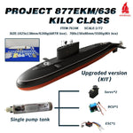 Arkmodel 1/72 Russia Project 877EKM/636 Kilo Class Attack Submarine Plastic Model KIT No.7616K