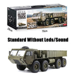 1/12 US 8x8 HEMMT M977 Military Truck Heavy Expanded Mobility Tactical Off Road Army Car HG-P801